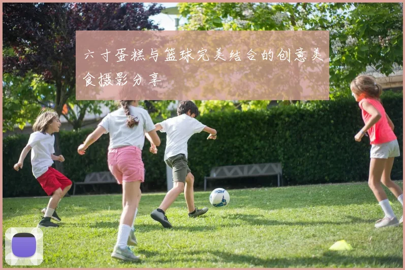 六寸蛋糕与篮球完美结合的创意美食摄影分享